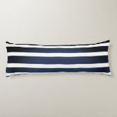 Coussins Longs Bleu et Ancre Gold Nautique (Dos)