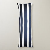 Coussins Longs Bleu et Ancre Gold Nautique (Dos (Vertical))