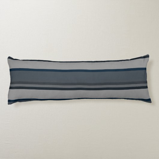 Coussins Longs Bleu et gris (Dos)