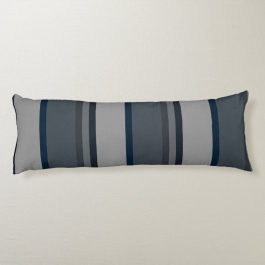 Coussins Longs Bleu et gris (Dos)
