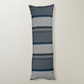 Coussins Longs Bleu et gris (Dos (Vertical))
