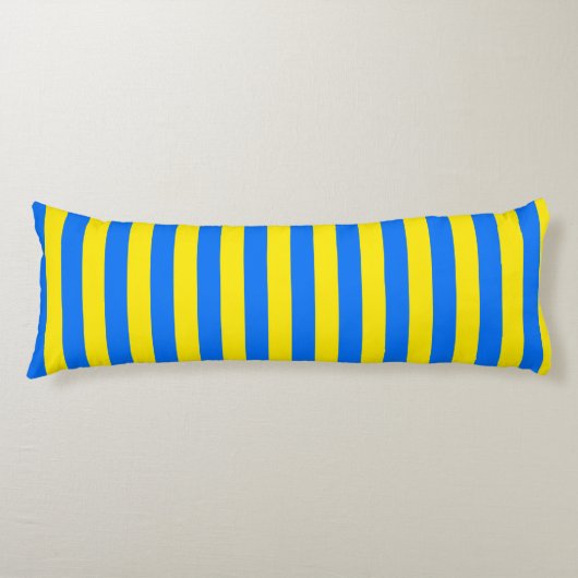 Coussins Longs Bleu et jaune (Devant)