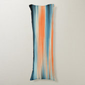 Coussins Longs Bleu orange (devant Vertical)