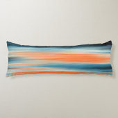 Coussins Longs Bleu orange (Devant)