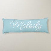 Coussins Longs Bleu personnalisé (Dos)