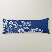 Coussins Longs Bleu Porcelaine (Dos)