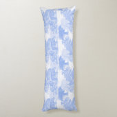 Coussins Longs Bleu Toile Animaux Chinoiserie Baby Boy Nursery (Dos (Vertical))