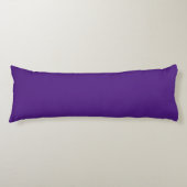 Coussins Longs Bleu-violet (roue de couleur) (couleur solide) (Devant)