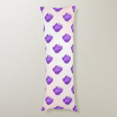 Coussins Longs Bleuets et crème Motif de fruits (Devant (Vertical))