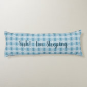 Coussins Longs Bleus Inspirés Déco (Dos)