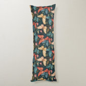 Coussins Longs Bliss papillon : Embrassez l'élégance de la nature (Dos (Vertical))