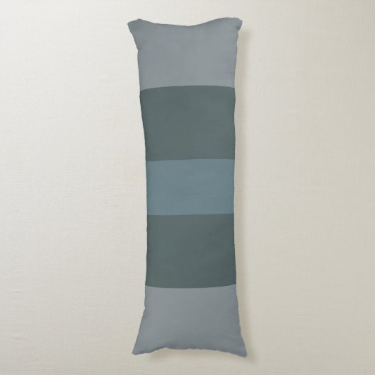 Coussins Longs Bloc de couleurs vert moderne (Devant (Vertical))