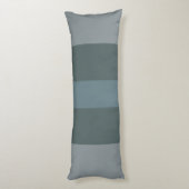 Coussins Longs Bloc de couleurs vert moderne (Dos (Vertical))