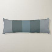 Coussins Longs Bloc de couleurs vert moderne (Devant)