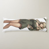 Coussins Longs Blond Bunny Girl Anime (Devant)