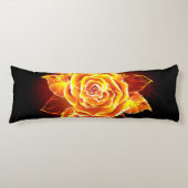 Coussins Longs Blooming Fire Rose (Devant)