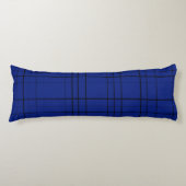 Coussins Longs Blue plaid (Devant)