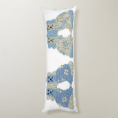 Coussins Longs Blue Staffordshire Chiens Ginger Jars Lumbar (Dos (Vertical))