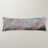 Coussins Longs Blues roses (Devant)