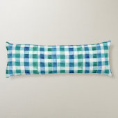 Coussins Longs Blush Pink Green Glitter Stripes Christmas   (Dos)