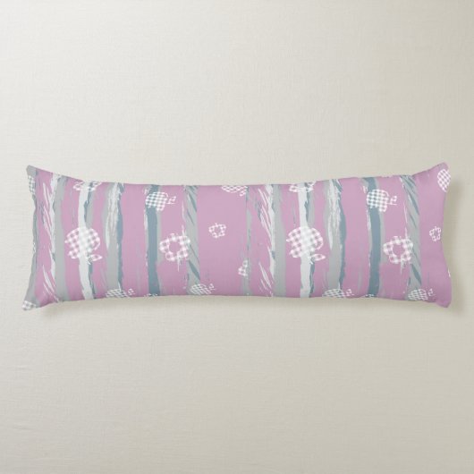 Coussins Longs Body Pillow – Gingham Orchard (Devant)