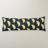 Coussins Longs Body Pillow with Smiling Moon Pattern (Dos)