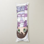 Coussins Longs Bodypillow fait sur commande d'anime (Dos (Vertical))
