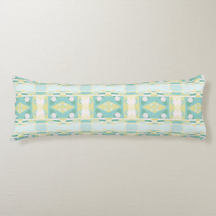 Coussins Longs Bohème Chintz 60 Olive Mint Green