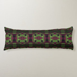 Coussins Longs Bohème Chintz 81 Dusty Magenta Green