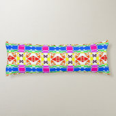 Coussins Longs Bohemian Chintz 126 Rainbow Outline (Dos)