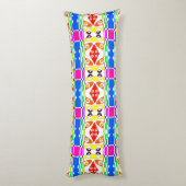 Coussins Longs Bohemian Chintz 126 Rainbow Outline (Dos (Vertical))