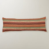 Coussins Longs Boho Leaf Motif Rustic Home Décor (Dos)