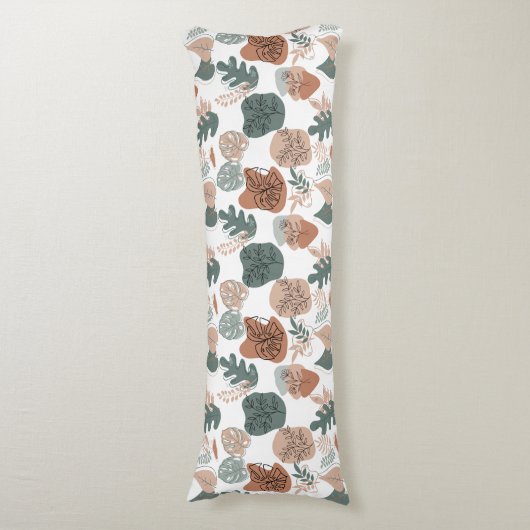 Coussins Longs BOHO Motif esthétique A12x4.blanc (Devant (Vertical))