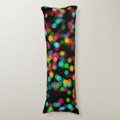 Coussins Longs Bokeh design coloré (Devant (Vertical))