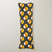 Coussins Longs Bonbon en forme de maïs d'Halloween (Devant (Vertical))