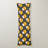 Coussins Longs Bonbon en forme de maïs d'Halloween (Dos (Vertical))
