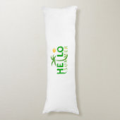 Coussins Longs Bonjour été (Devant (Vertical))