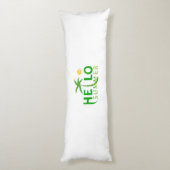 Coussins Longs Bonjour été (Dos (Vertical))