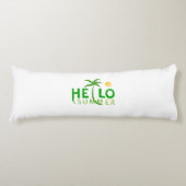 Coussins Longs Bonjour été (Devant)