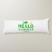 Coussins Longs Bonjour été (Dos)