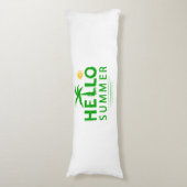 Coussins Longs Bonjour été (Devant (Vertical))