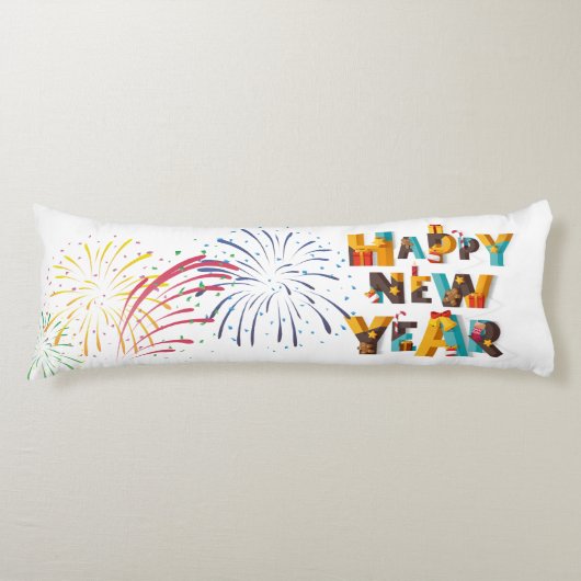 Coussins Longs bonne année (Devant)