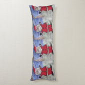 Coussins Longs Bonne Père Noël (Dos (Vertical))