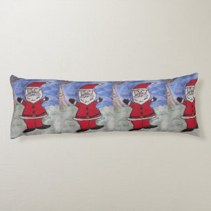 Coussins Longs Bonne Père Noël