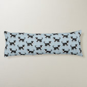 Coussins Longs Bordure mignonne galloise Collie Cheep Chien Motif (Dos)