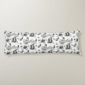 Coussins Longs Boston Toile (Dos)