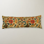 Coussins Longs Botanique de l'âge d'or (Dos)