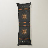 Coussins Longs Bouchero étrusque "Axis Mundi" Long (Dos (Vertical))