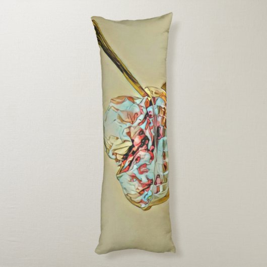 Coussins Longs Bouchon de crème glacée (Dos (Vertical))