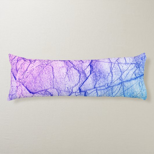Coussins Longs Boucles d'oreilles avec aspect marbre violet Two T (Devant)